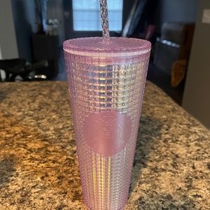 Starbucks pink cup